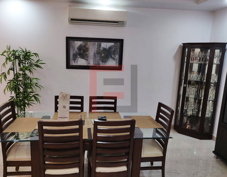 ディフェンスコロニー、3LDKアパートメント